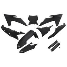 Bekledingskit UFO PLAST 10-delig Bekledingsset Kunststof met Voorvorkbescherming voor KTM SX SX-F Racing 125 - 450 ccm Bj. 2023 - 2024