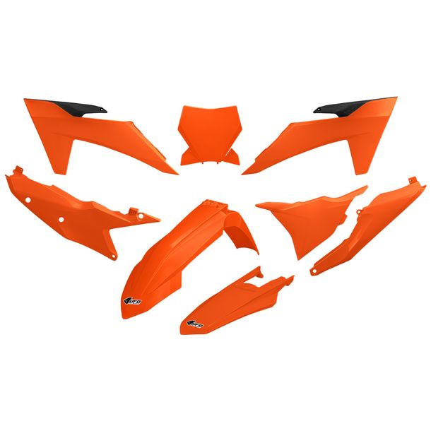Verkleidungskit UFO PLAST 8-teilig Verkleidungssatz Kunststoff für KTM SX SX-F Racing 125 - 450 ccm Bj. 2023 - 2024