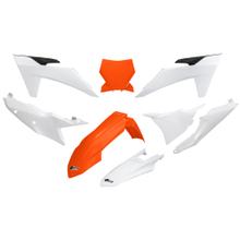 Bekledingskit UFO PLAST 8-delig Bekledingsset Kunststof voor KTM SX SX-F Racing 125 - 450 ccm Bj. 2023 - 2024