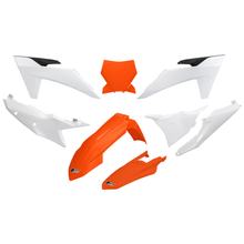 Bekledingskit UFO PLAST 8-delig Bekledingsset Kunststof voor KTM SX SX-F Racing 125 - 450 ccm Bj. 2023 - 2024