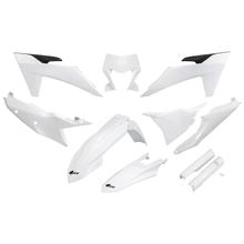 Bekledingskit UFO PLAST 10-delig Bekledingsset Kunststof met vorkbescherming voor KTM EXC Sixdays EXC-F 150 - 500 ccm Bj. 2024 - 2025