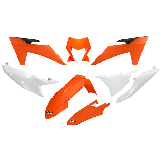 Verkleidungskit UFO PLAST 8-teilig Verkleidungssatz Kunststoff für KTM EXC Sixdays EXC-F 150 - 500 ccm Bj. 2024 - 2025