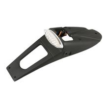 Kennzeichenhalter mit Rücklicht UFO PLAST Nummernschildhalter mit Zulassung für Kawasaki KLX R 450 ccm Bj. 2007 - 2024