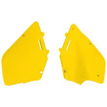 Carénage latéral UFO PLAST, 2 pièces pour Suzuki RM 125 / 250 ccm Année de construction 1996 - 2000
