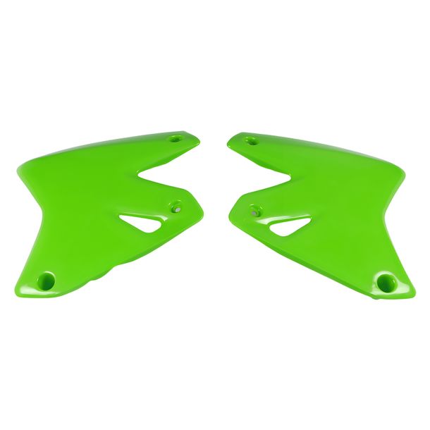 Cache-radiateur UFO PLAST 2 pièces Couverture radiateur pour Suzuki DR-Z E K, Kawasaki KLX R S SM 400 ccm Année de fabrication 2000 - 2026