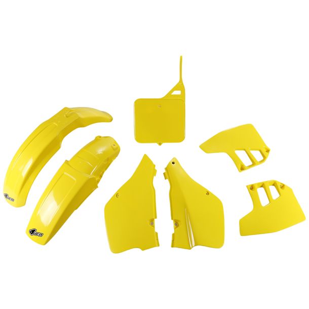 Kit de carenagem UFO PLAST 7 peças Conjunto de carenagem Plástico para Suzuki RM 250 ccm Ano. 1992