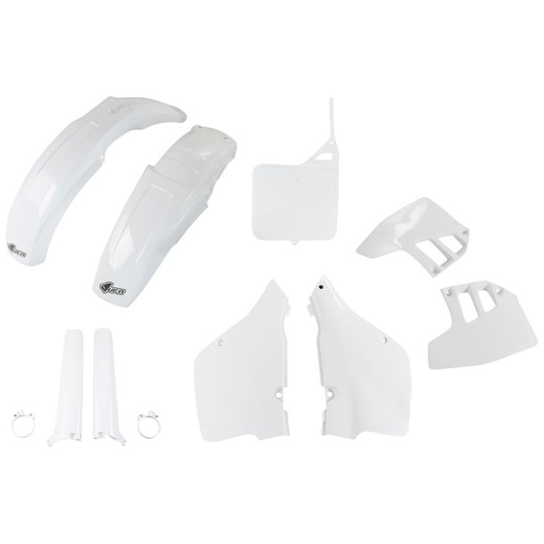 UFO PLAST 9-piece fairing kit, plastic fairing set with fork guards for Suzuki RM 125 ccm Year 1992