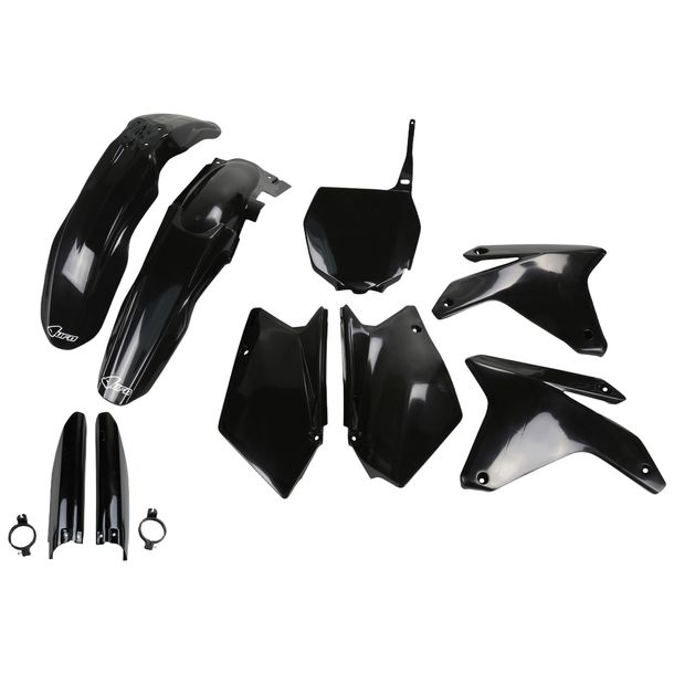 Verkleidungskit UFO PLAST 9-teilig Verkleidungssatz Kunststoff mit Gabelschutz für Suzuki RM-Z 450 ccm Bj. 2005 - 2006