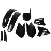 Bekledingskit UFO PLAST 9-delig Bekledingsset Kunststof met vorkbescherming voor Suzuki RM 125 / 250 ccm Bj. 2006 - 2010