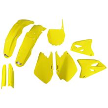 Bekledingskit UFO PLAST 9-delig Bekledingsset Kunststof met vorkbescherming voor Suzuki RM 125 / 250 ccm Bj. 2006 - 2010