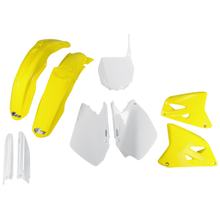 Bekledingskit UFO PLAST 9-delig Bekledingsset Kunststof met vorkbescherming voor Suzuki RM 125 / 250 ccm Bj. 2006 - 2010
