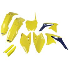Verkleidingskit UFO PLAST 9-delig Verkleidingsset Kunststof met vorkbescherming voor Suzuki RM-Z 450 ccm Bj. 2008 - 2017