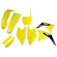 Bekledingskit UFO PLAST 9-delig Bekledingsset Kunststof met Voorvorkbescherming voor Suzuki RM-Z 250 ccm Bj. 2010 - 2018