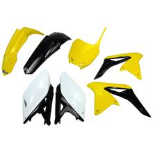 Kompletní sada plastových dílů UFO PLAST 7-dílná, sada kapotáží z plastu pro Suzuki RM-Z 250 ccm Bj. 2010 - 2018