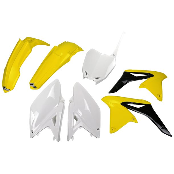 Verkleidungskit UFO PLAST 7-teilig Verkleidungssatz Kunststoff für Suzuki RM-Z 250 ccm Bj. 2010 - 2018