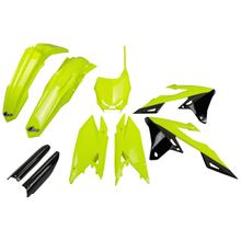 Kapset UFO PLAST 9-delig Bekledingsset Kunststof met Voorvorkbescherming voor Suzuki RM-Z 250 / 450 ccm Bj. 2018 - 2025