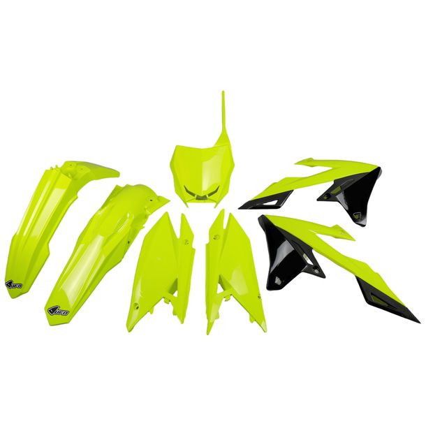 Kåpsats UFO PLAST 7-delars kåpsats plast för Suzuki RM-Z 250 / 450 ccm Årsmodell 2018 - 2025