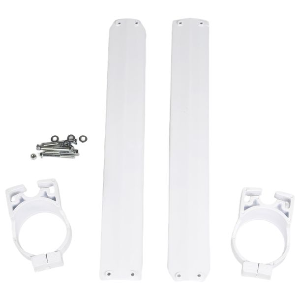 Protectores de horquilla UFO PLAST 2 piezas Carenaje Cubierta horquilla para Yamaha YZ WR 125 - 360 ccm Bj. 1989