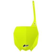 Startnummerplaat UFO PLAST Bekleding Frontnummerplaat voor Yamaha YZ WR F 125 - 450 ccm Bj. 2018 - 2026