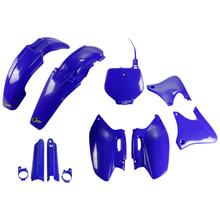 Zestaw osłon UFO PLAST 9-częściowy, komplet osłon z tworzywa sztucznego z osłoną widelca dla Yamaha YZ F 400 ccm Rok produkcji 1998 - 1999