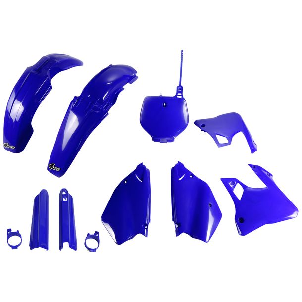 Sada plastových dílů kapotáže UFO PLAST 9-dílná, včetně krytu vidlice pro Yamaha YZ WR 125 / 250 ccm Bj. 1996 - 1999