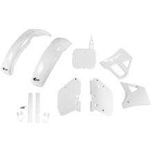 Verkleidungskit UFO PLAST 9-teilig Verkleidungssatz Kunststoff mit Gabelschutz für Yamaha YZ WR 125 - 360 ccm Bj. 1989 - 1990