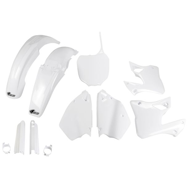 UFO PLAST 9-piece Fairing Kit Plastic fairing set with fork protectors for Yamaha YZ WR 125 / 250 ccm Bj. 2000 - 2001