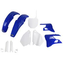 Verkleidungskit UFO PLAST 9-teilig Verkleidungssatz Kunststoff mit Gabelschutz für Yamaha YZ WR 125 / 250 ccm Bj. 2000 - 2001