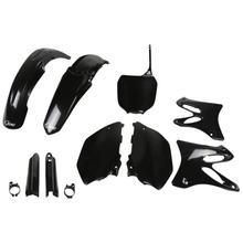 Verkleidungskit UFO PLAST 9-teilig Verkleidungssatz Kunststoff mit Gabelschutz für Yamaha YZ WR 125 / 250 ccm Bj. 2002 - 2004