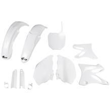 UFO PLAST 9-piece Fairing Kit Plastic fairing set with fork guards for Yamaha YZ WR 125 / 250 ccm Year 2002 - 2004