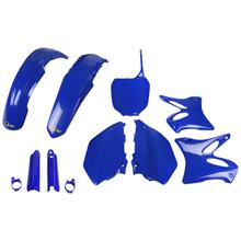 UFO PLAST 9-piece Fairing Kit Plastic fairing set with fork guards for Yamaha YZ WR 125 / 250 ccm Year 2002 - 2004
