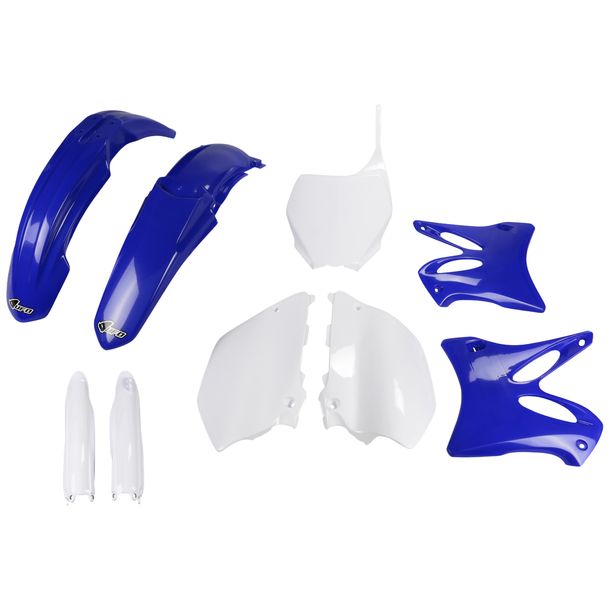Verkleidungskit UFO PLAST 9-teilig Verkleidungssatz Kunststoff mit Gabelschutz für Yamaha YZ WR 125 / 250 ccm Bj. 2008 - 2014