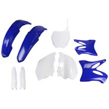 Zestaw osłon UFO PLAST 9-częściowy, zestaw osłon z tworzywa sztucznego z osłoną widelca do Yamaha YZ WR 125 / 250 ccm, rocznik 2008 - 2014
