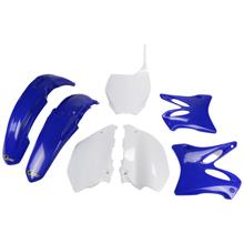 Kompletny zestaw owiewek UFO PLAST 7-częściowy, zestaw owiewek z tworzywa sztucznego do Yamaha YZ WR 125 / 250 ccm Rok produkcji 2006 - 2014