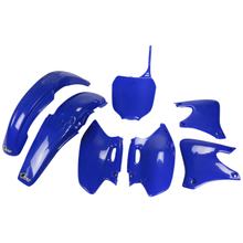 Zestaw osłon UFO PLAST 7-częściowy, komplet osłon z tworzywa sztucznego do Yamaha YZ F 250 ccm Rok prod. 2001 - 2002