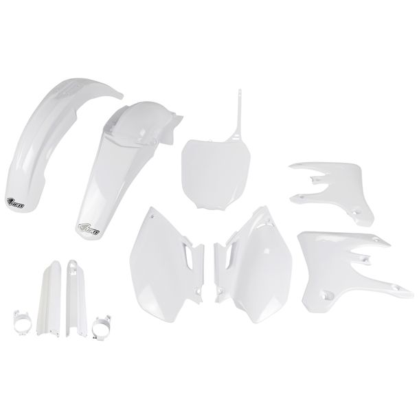 Kit de carenado UFO PLAST 9 piezas. Juego de carenado de plástico con protección de horquillas para Yamaha YZ F 250 / 450 ccm Año de Fabricación 2003 - 2004
