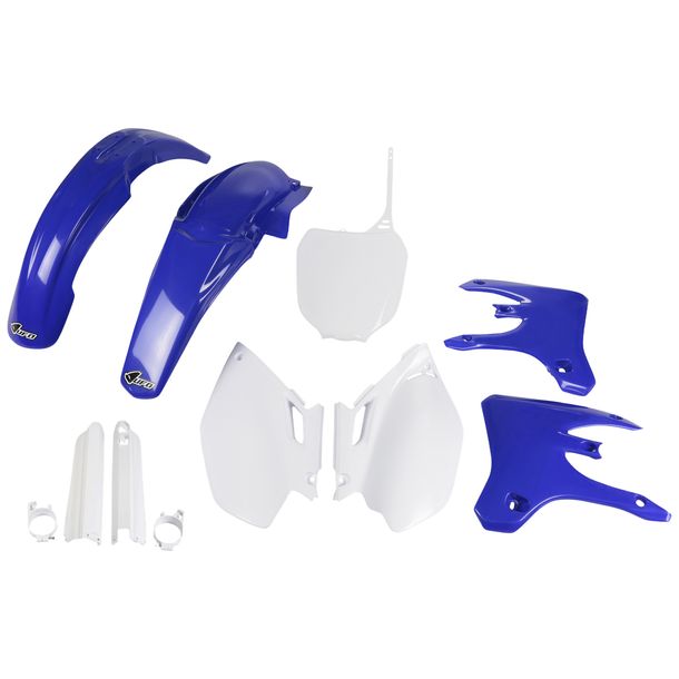 Verkleidungskit UFO PLAST 9-teilig Verkleidungssatz Kunststoff mit Gabelschutz für Yamaha YZ F 250 / 450 ccm Bj. 2003 - 2004