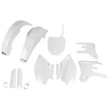 Kompletny zestaw osłon UFO PLAST 9-częściowy, zestaw osłon z tworzywa sztucznego z osłoną widelca do Yamaha YZ F 250 / 450 ccm Rocznik 2003 - 2004