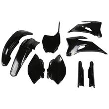 Zestaw osłon UFO PLAST 9-częściowy, komplet osłon z tworzywa sztucznego z osłoną wideł dla Yamaha YZ F 250 / 450 ccm Rok produkcji 2008 - 2009