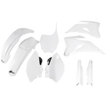 Zestaw osłon UFO PLAST 9-częściowy, komplet osłon z tworzywa sztucznego z osłoną wideł dla Yamaha YZ F 250 / 450 ccm Rok produkcji 2008 - 2009