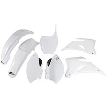 Zestaw osłon UFO PLAST 7-częściowy, zestaw osłon z tworzywa sztucznego do Yamaha YZ F 250 / 450 ccm Rok produkcji 2006 - 2009