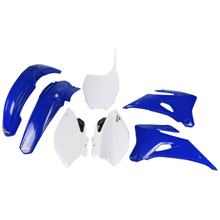 Zestaw osłon UFO PLAST 7-częściowy, zestaw osłon z tworzywa sztucznego do Yamaha YZ F 250 / 450 ccm Rok produkcji 2006 - 2009