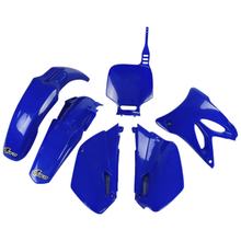 Zestaw osłon UFO PLAST 6-częściowy, komplet osłon z tworzywa sztucznego do Yamaha YZ 85 ccm Rok prod. 2002 - 2014