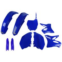 Zestaw osłon UFO PLAST 9-częściowy, komplet osłon z tworzywa sztucznego z osłoną widelca do Yamaha YZ WR 125 / 250 ccm, rocznik 2008 - 2014