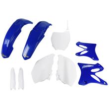 Zestaw osłon UFO PLAST 9-częściowy, komplet osłon z tworzywa sztucznego z osłoną widelca do Yamaha YZ WR 125 / 250 ccm, rocznik 2008 - 2014