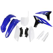Kompletny zestaw owiewek UFO PLAST 9-częściowy, zestaw owiewek z tworzywa sztucznego z osłoną widełków dla Yamaha YZ F 250 ccm Bj. 2010