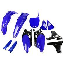 Zestaw osłon UFO PLAST 12-częściowy, komplet osłon z tworzywa sztucznego z osłoną widelca dla Yamaha YZ F 450 ccm, rocznik 2010