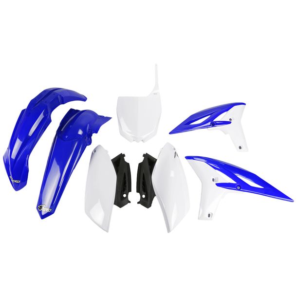 Kit carénage UFO PLAST 7 pièces. Ensemble de carénage en plastique pour Yamaha YZ F 250 ccm année modèle 2011