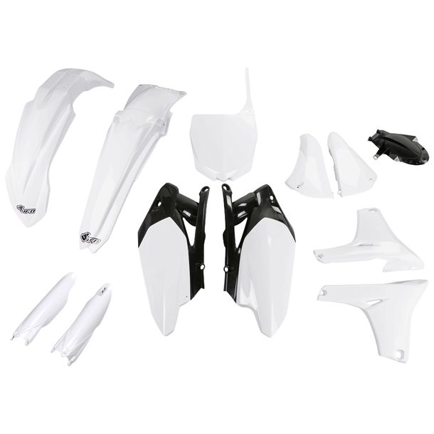 Verkleidungskit UFO PLAST 12-teilig Verkleidungssatz Kunststoff mit Gabelschutz für Yamaha YZ F 450 ccm Bj. 2011 - 2013