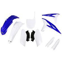 Kit de carenagem UFO PLAST 9 peças. Conjunto de carenagem em plástico com proteção do garfo para Yamaha YZ F 250 ccm Ano. 2011